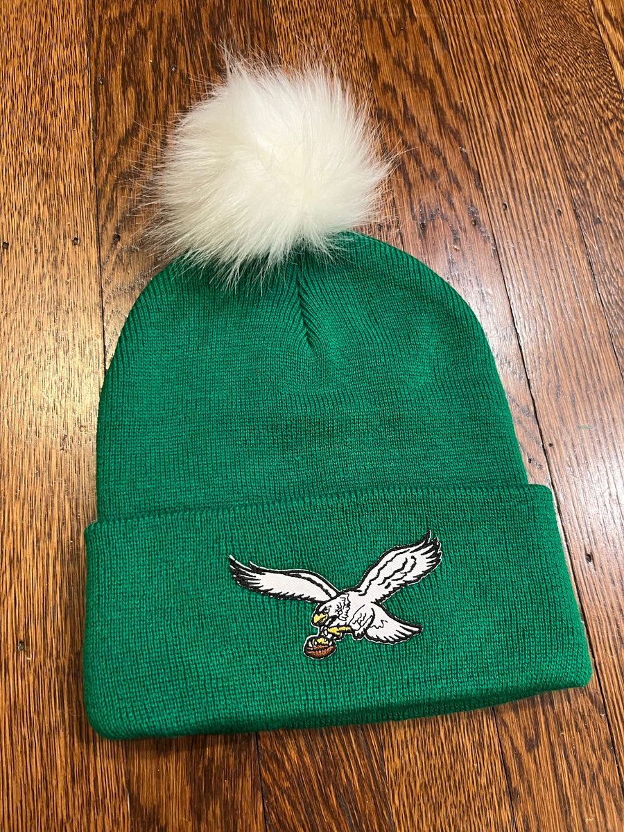 Eagles Fur Pom Beanie Alana Ferr