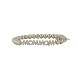 Penny Mommom Crystal Letter Bracelet