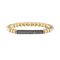 Lexi Pave Beaded Bar Bracelet