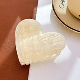 Jumbo Heart Claw Clip