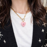 Endless Heart Gemstone Necklace