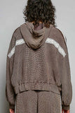 Double Gauze Thermal Hooded Jacket