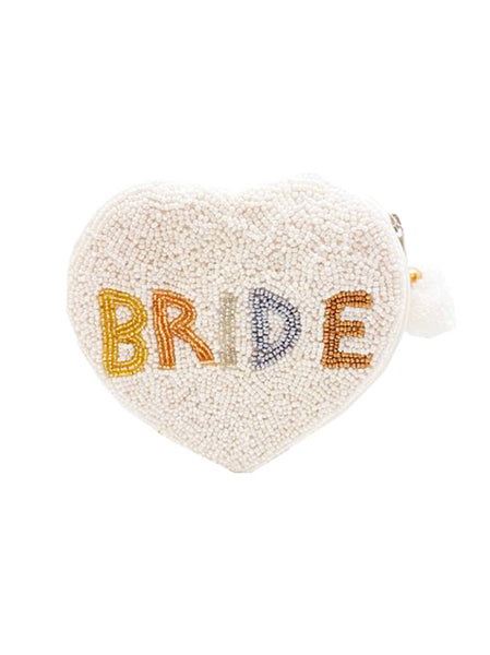 Bride Beaded Coin Purse