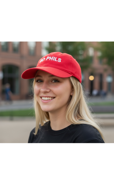 Philadelphia Phillies "Go Phils" Embroidered Hat