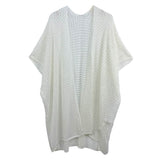 Open Knit Kimono Cardigan Cover Up