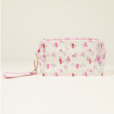 Clear Fruit Pattern Pouch Bag