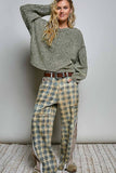 Vintage Thermal Waffle Knit Top