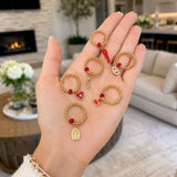 Serena Evil Eye Protection Stretch Ring