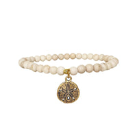 Christine Sand Dollar Gemstone Ankle Bracelet