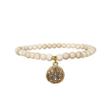 Christine Sand Dollar Gemstone Ankle Bracelet