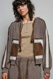 Double Gauze Thermal Hooded Jacket