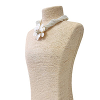 Pearl Flower Pendant Necklace