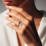 Serena Evil Eye Protection Stretch Ring