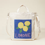 Canvas Graphic Tote Bag