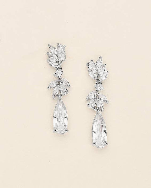Camilla Bridal CZ Earrings