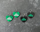 Mini Go Birds Heart Earring