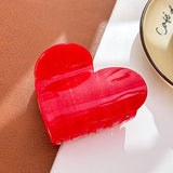 Jumbo Heart Claw Clip