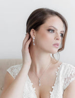 Camilla Bridal CZ Earrings