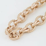 Multi Twisted Chain Statement Necklace