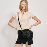 Camilla Knot Woven Crossbody