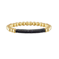Lexi Pave Beaded Bar Bracelet