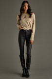Tan Sequin Football Sweater