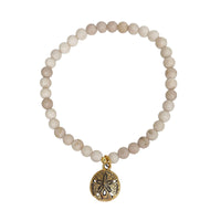 Christine Sand Dollar Gemstone Ankle Bracelet