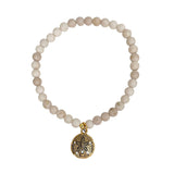 Christine Sand Dollar Gemstone Ankle Bracelet