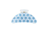 Evil Eye Pattern Claw Clip