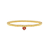 Melinda's Sweet Little Heart Eye Ankle Bracelets