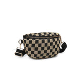 Checkered Belt Bag
