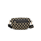 Checkered Belt Bag