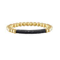 Lexi Pave Beaded Bar Bracelet
