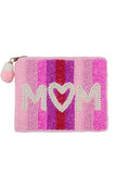 Pearl Beaded Mom Pouch