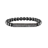 Lexi Pave Beaded Bar Bracelet