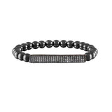 Lexi Pave Beaded Bar Bracelet