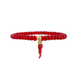 Italian Horn Cornicello Bracelet
