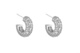 Pave Huggie Earring