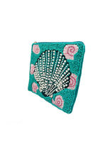Sea Shell Beaded Coin Purse