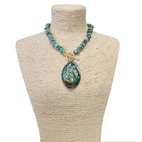 Abalone Seashell Necklace