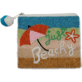 Just Beachy Beaded Coin Pouch