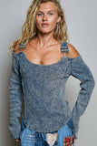 Buckle Knit Thermal Top