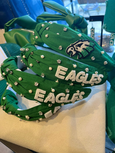 Philadelphia Eagles Beaded Headband