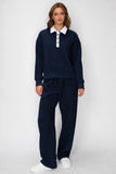 Ellis Collared Fleece Pullover
