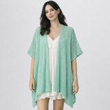 Open Knit Kimono Cardigan Cover Up