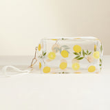 Clear Fruit Pattern Pouch Bag
