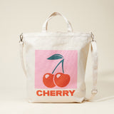 Canvas Graphic Tote Bag