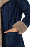 Sherpa Trimmed Collar Jacket
