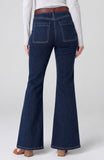 Hannah Flare Patch Pocket Jeans