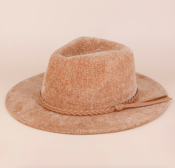 Solid Knit Panama Hat